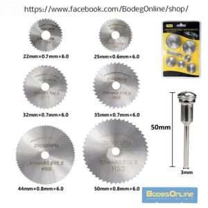 Kit 6 Discos corte Sierra Para Mototool / Dremel