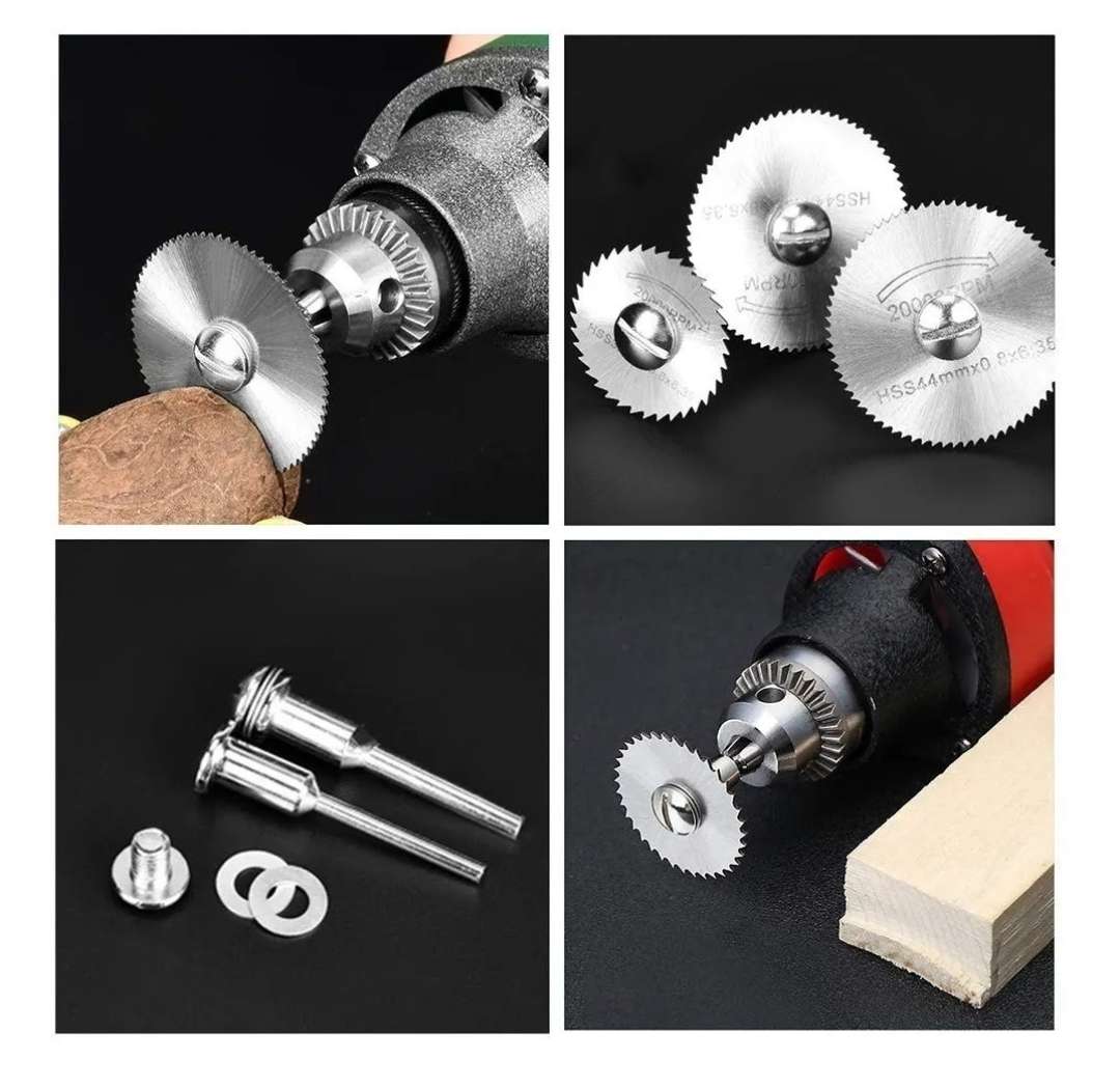 Kit 6 Discos corte Sierra Para Mototool / Dremel - Image 8