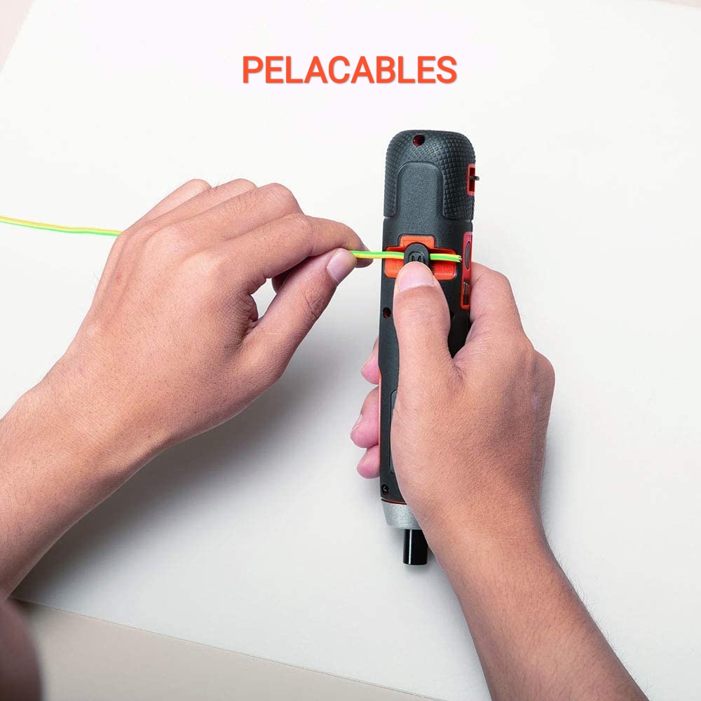 Atornillador recargable 4V Black & Decker / Push & Start / Pelacables - Image 3