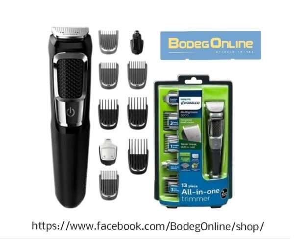 Perfiladora / Cortadora de pelo Philips Norelco (13 accesorios)