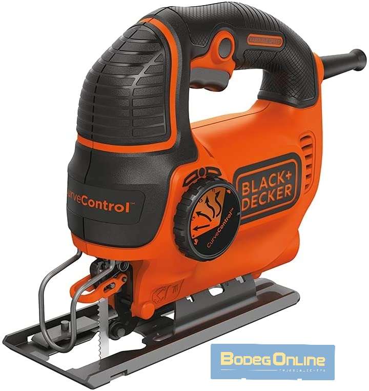 Sierra caladora 5A Black & Decker con CurveControl