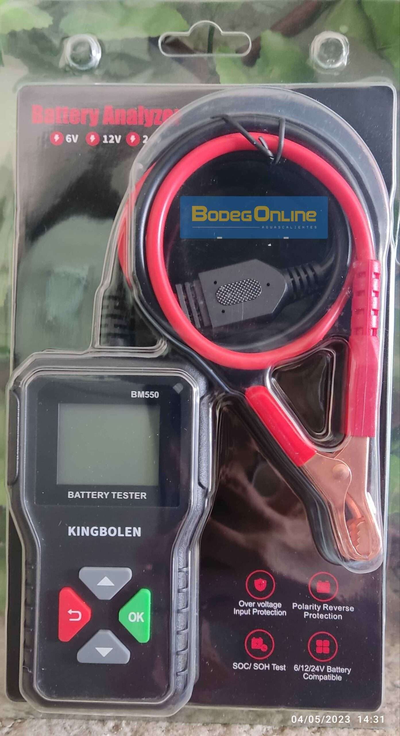 Probador de batería KingBolen (6-12-24V) - Image 9