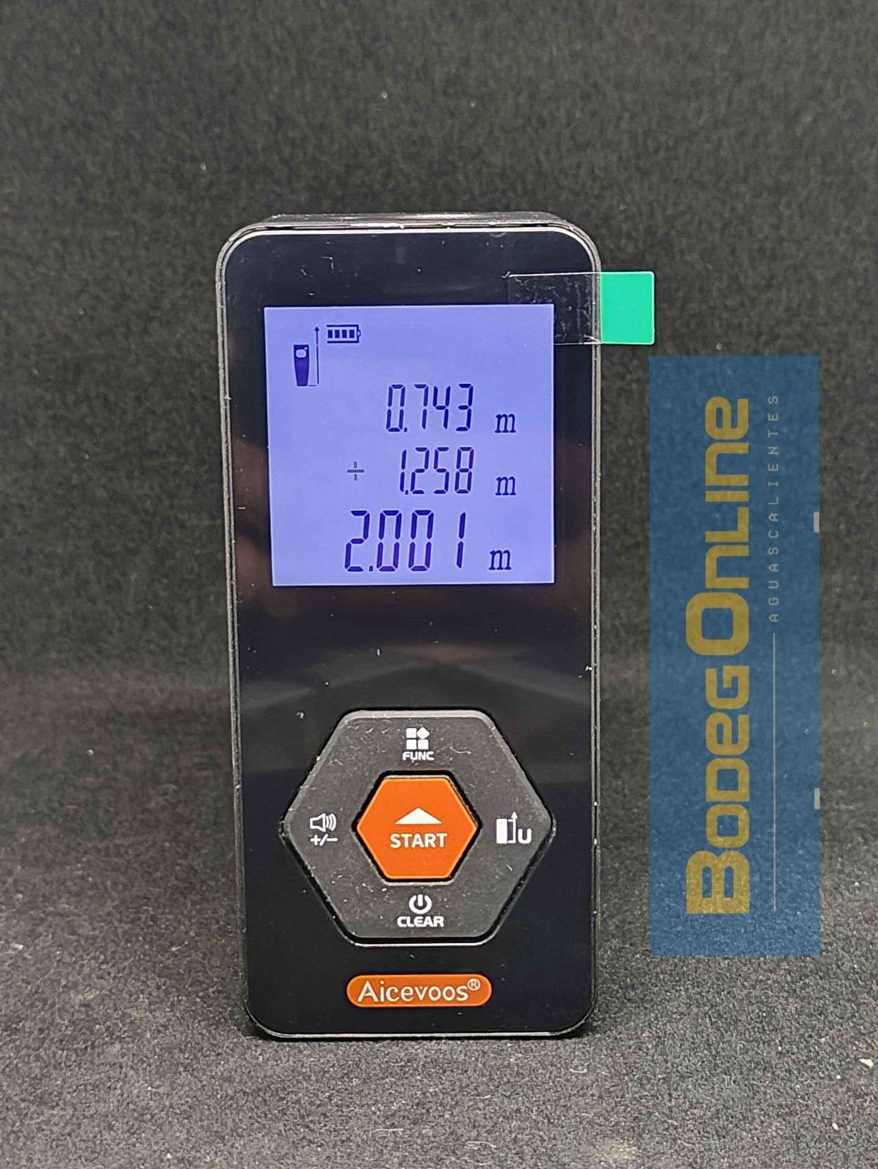 Telémetro Láser Verde 50M Batería recargable Aicevoos - Image 2