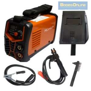 Soldadora Inversora 130A Munich (Careta, cable & cepillo)