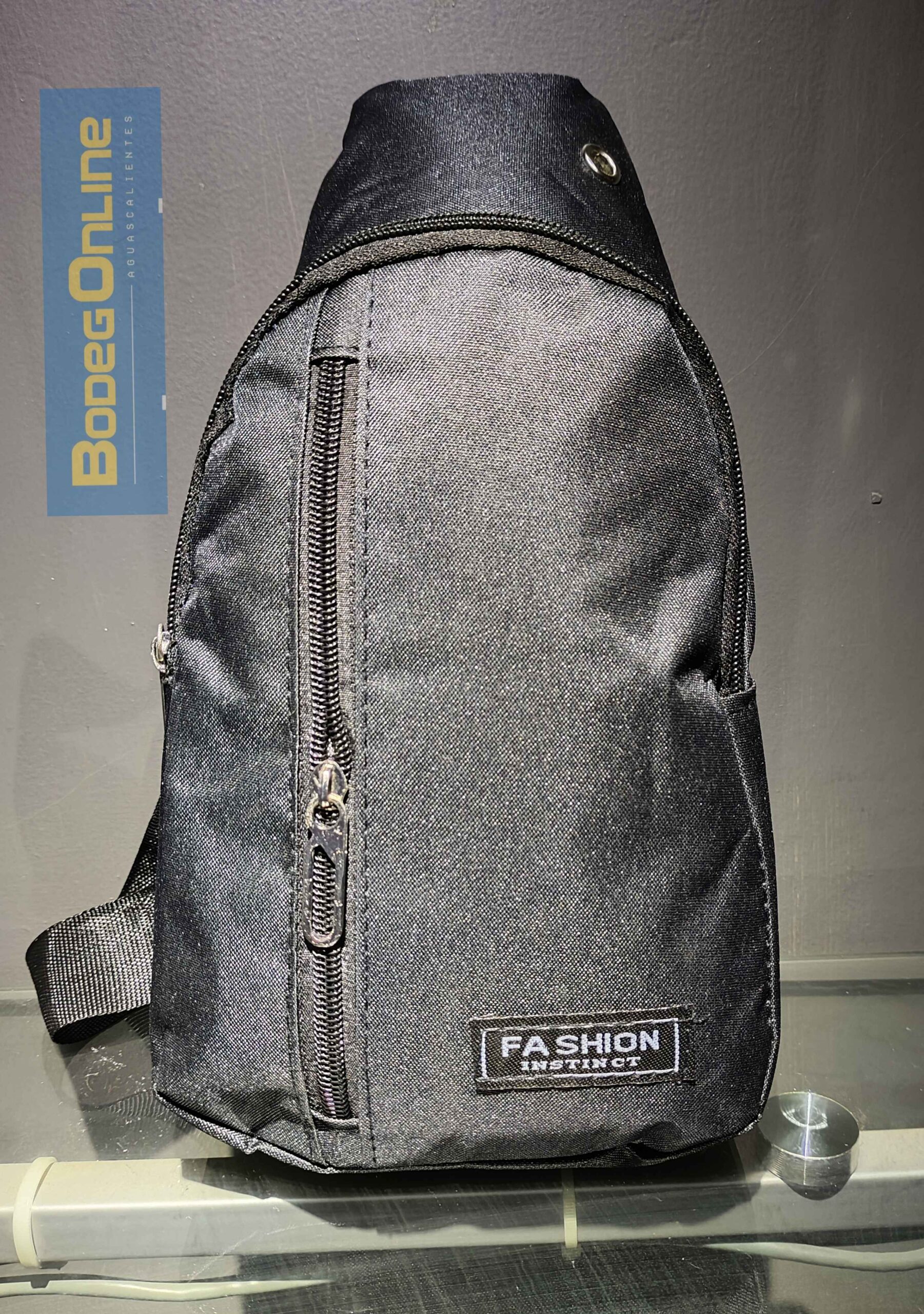 Bolso de hombro / Bandolera Oxford Negro - Image 7