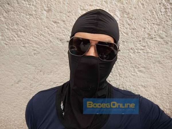 Balaclava / Máscara solar / Pasamontañas Negro Xtiger - Image 2