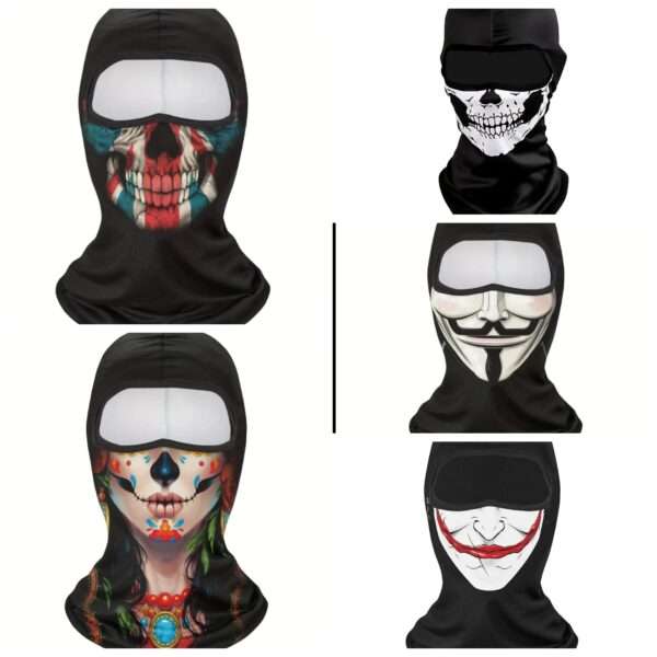 Balaclava / Máscara solar / Pasamontañas Personajes