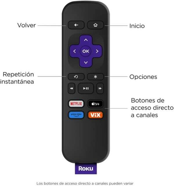ROKU Express HD (Cable HDMI  y Control Remoto) - Image 2