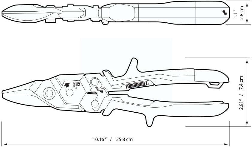 Tijeras de aviación (Toughbuilt) - Image 10