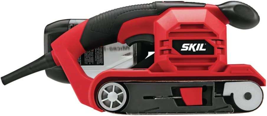 Lijadora de banda Skil con filtro y control de presión - Image 6