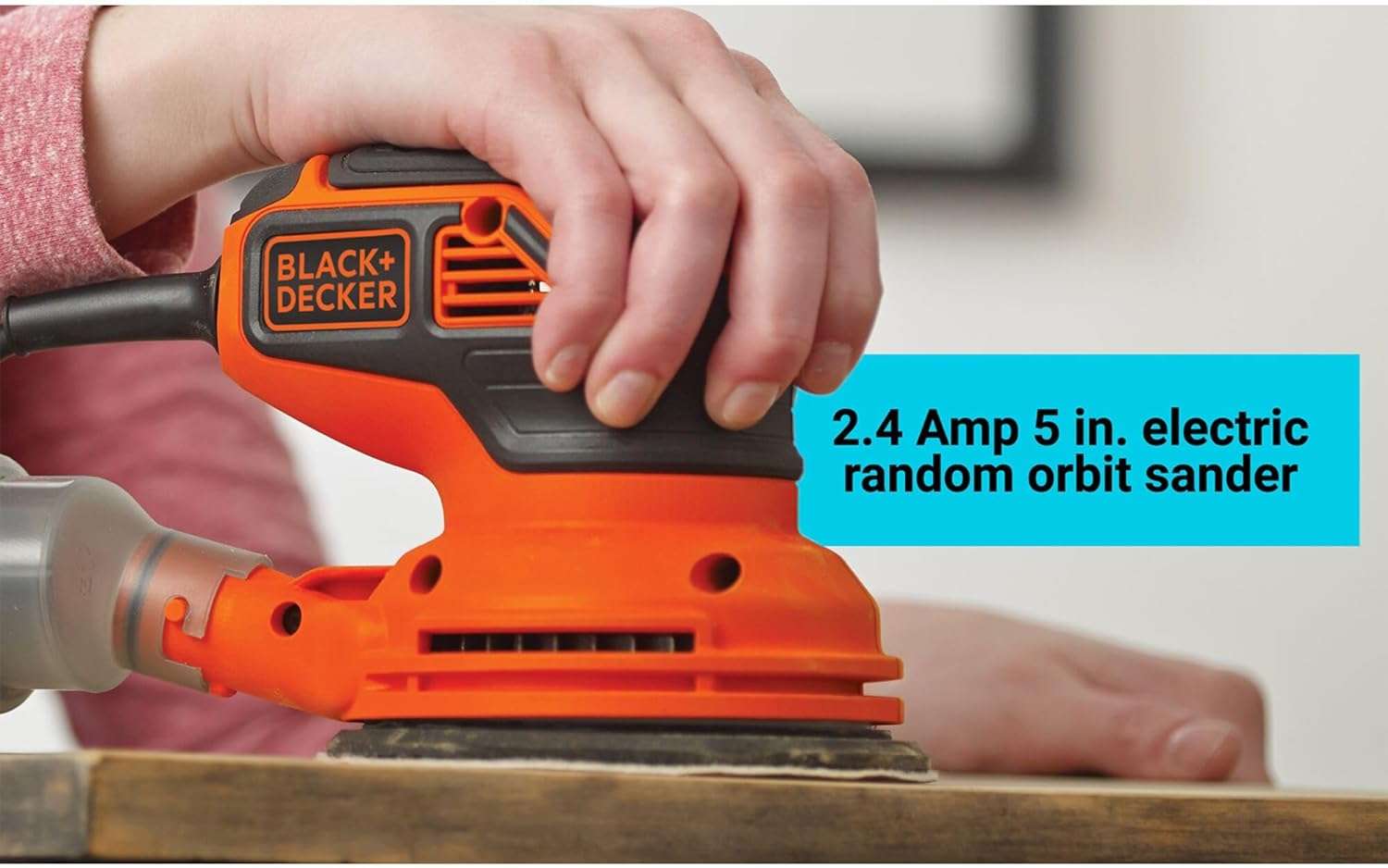 Lijadora Orbital 5" Black & Decker 2Amp - Image 9