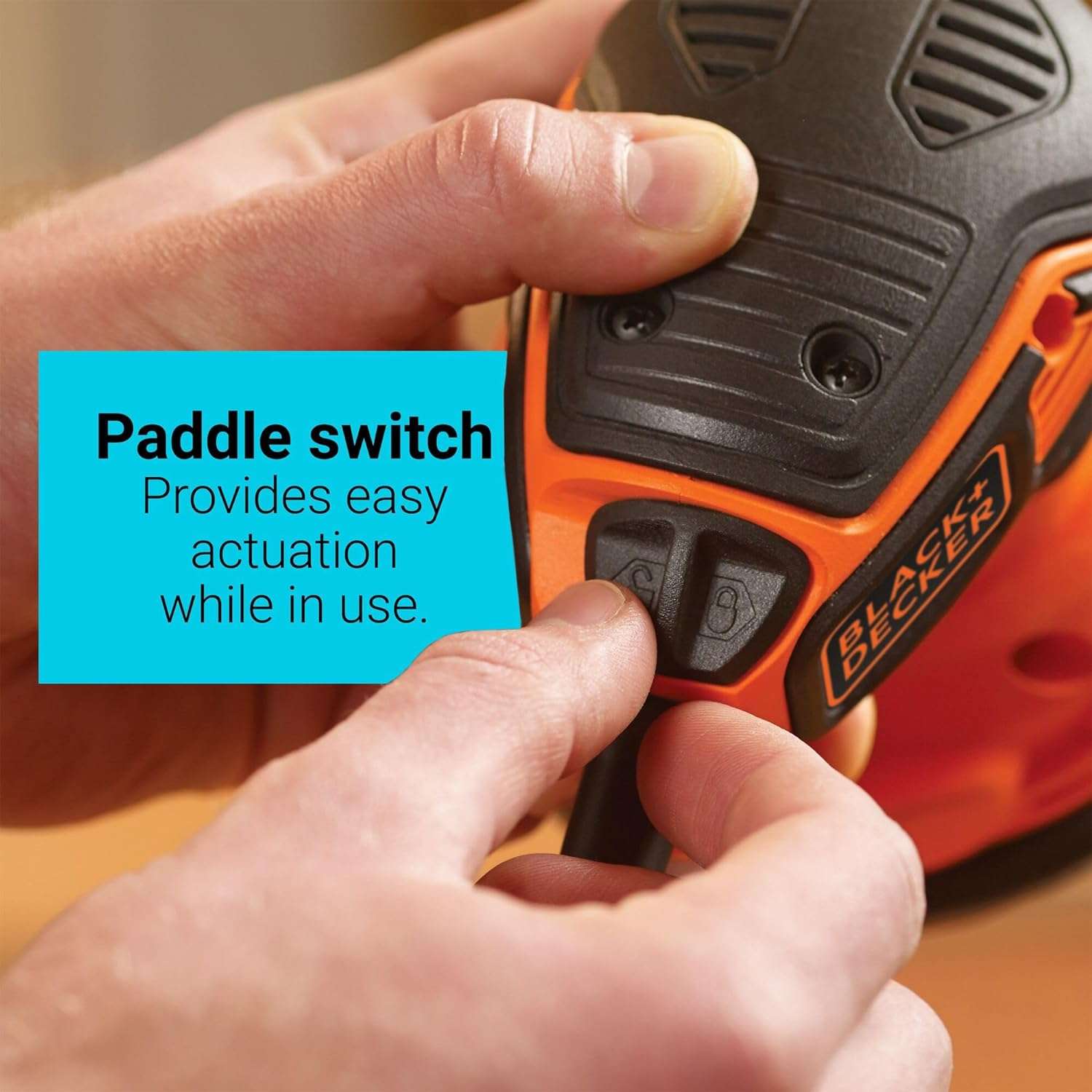 Lijadora Orbital 5" Black & Decker 2Amp - Image 6