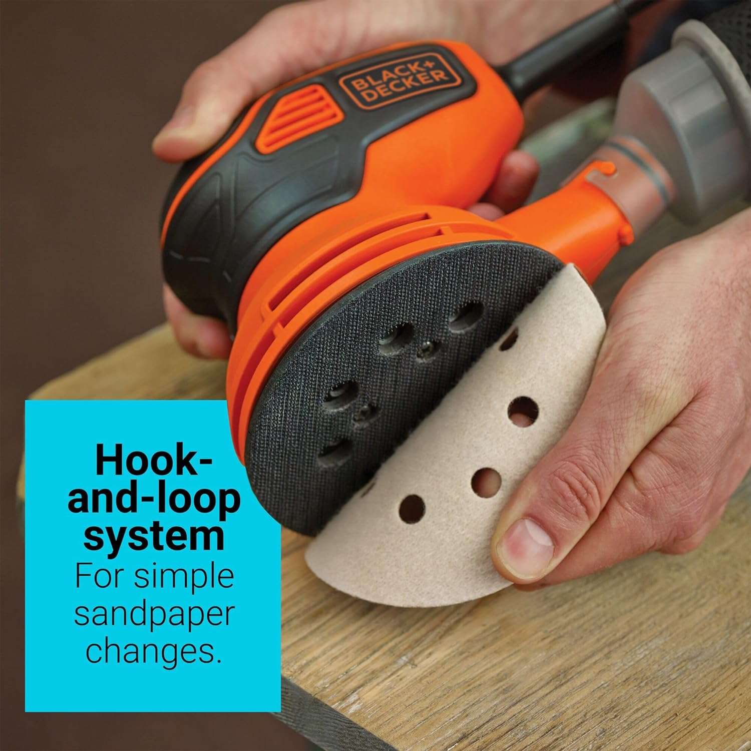 Lijadora Orbital 5" Black & Decker 2Amp - Image 5