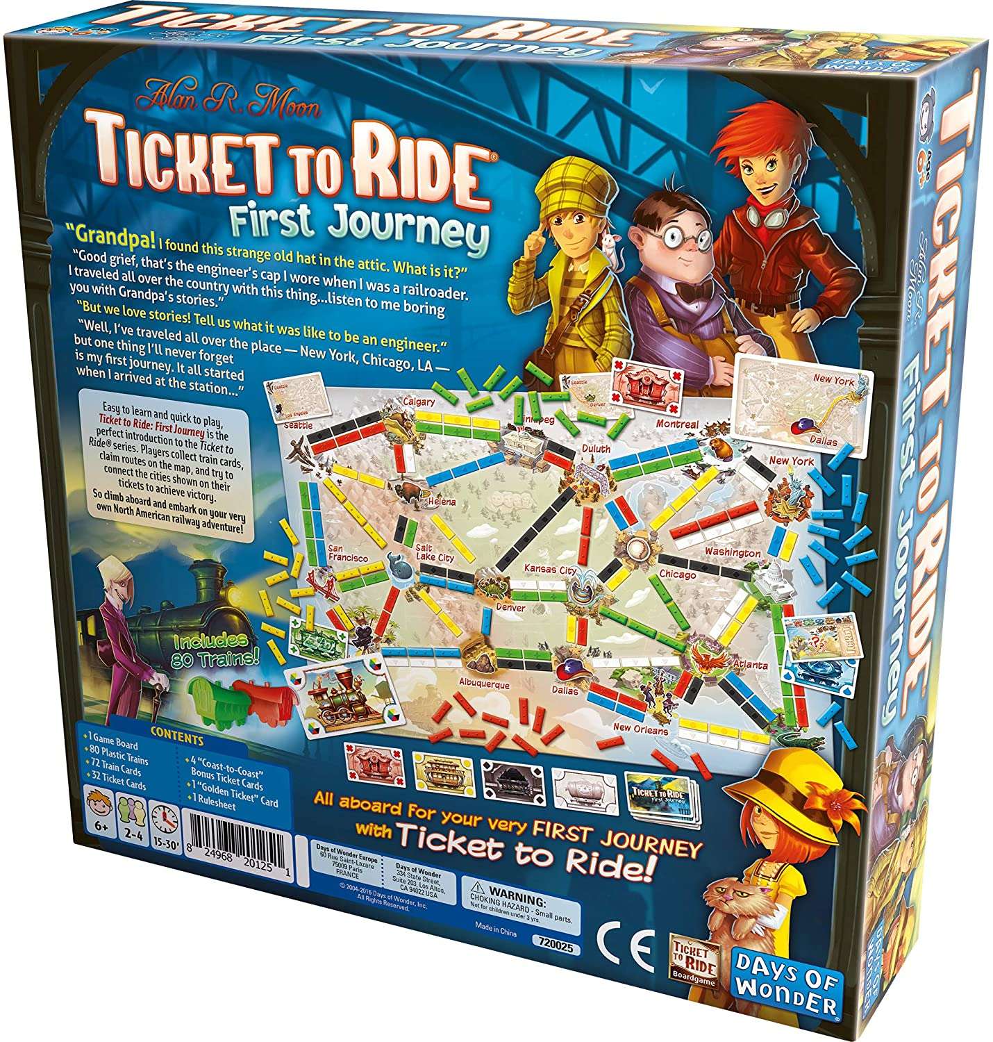 Ticket To Ride (First Journey) / Juego de mesa - Image 4