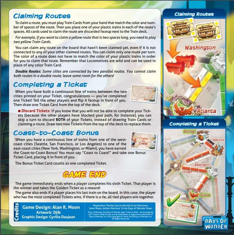 Ticket To Ride (First Journey) / Juego de mesa - Image 7