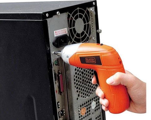 Atornillador recargable 3.6 V Black & Decker con 10 puntas - Image 7