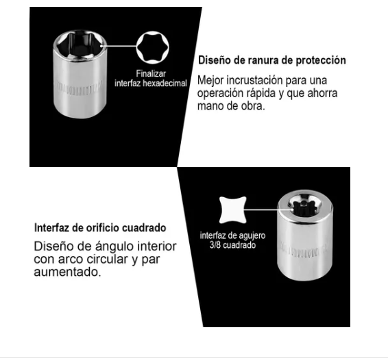 Juego de Dados & Puntas 46 Pzs (Autocle) - Image 10