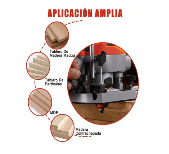 Juego de Brocas para router 12 pzs (5/16"-8mm) - Image 5