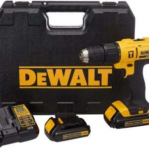 Taladro Rotomartillo Dewalt 20V 1/2" 2 Velocidades (2 baterías y estuche)