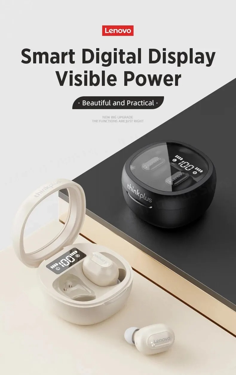 Audifonos LENOVO Thinkplus Bluetooth 5.3 Táctiles - Image 4