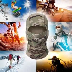 Máscara solar Camouflaje / Balaclava para ciclista / Motociclista