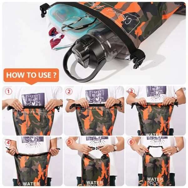 Mochila 100% Impermeable (Dry Bag) 20L & 30L - Image 2
