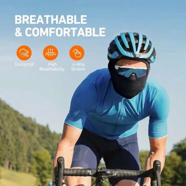 Máscara solar Camouflaje / Balaclava para ciclista / Motociclista - Image 5