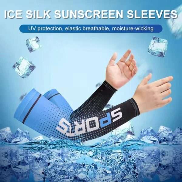 Mangas / Bandana para ciclista & Motociclista (Seda hielo) - Image 11