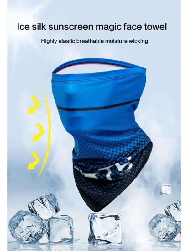 Mangas / Bandana para ciclista & Motociclista (Seda hielo) - Image 10