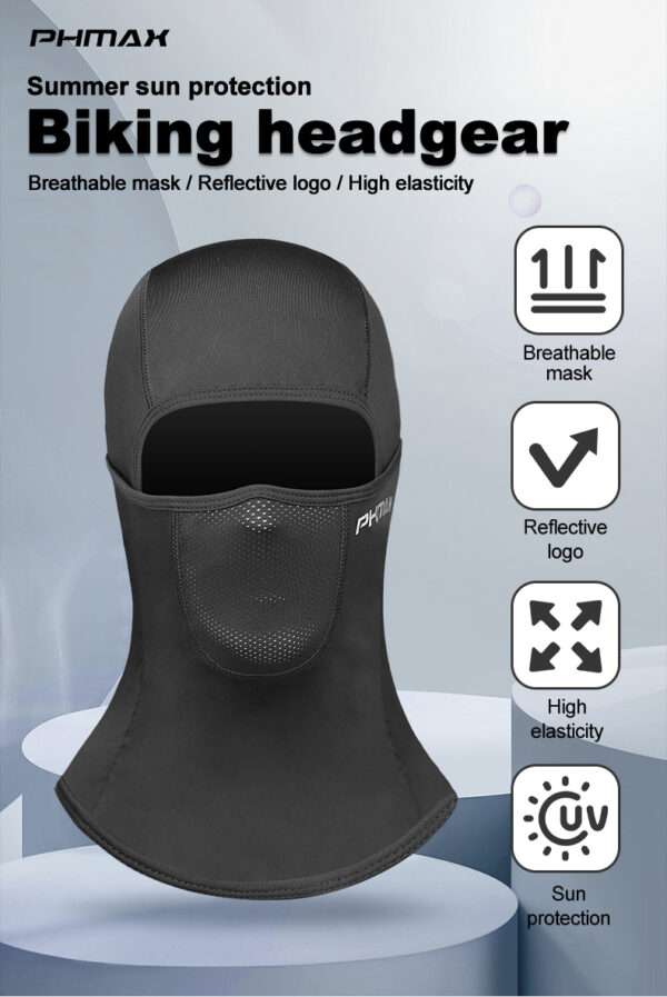 Balaclava Negra / Máscara Facial PHMAX - Image 8