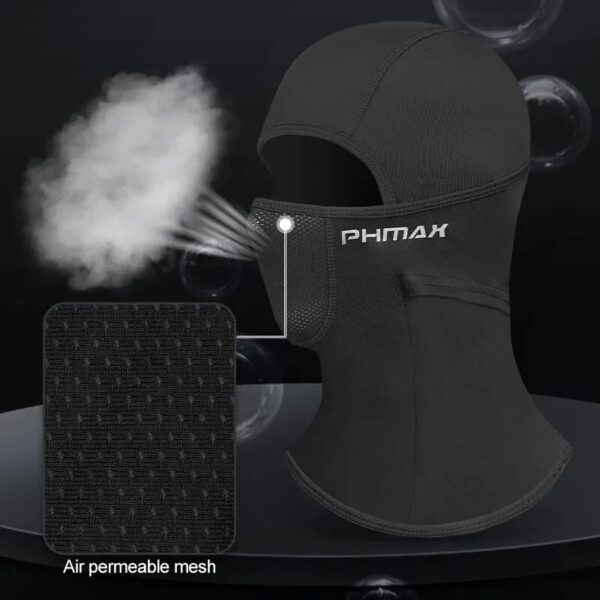Balaclava Negra / Máscara Facial PHMAX - Image 2