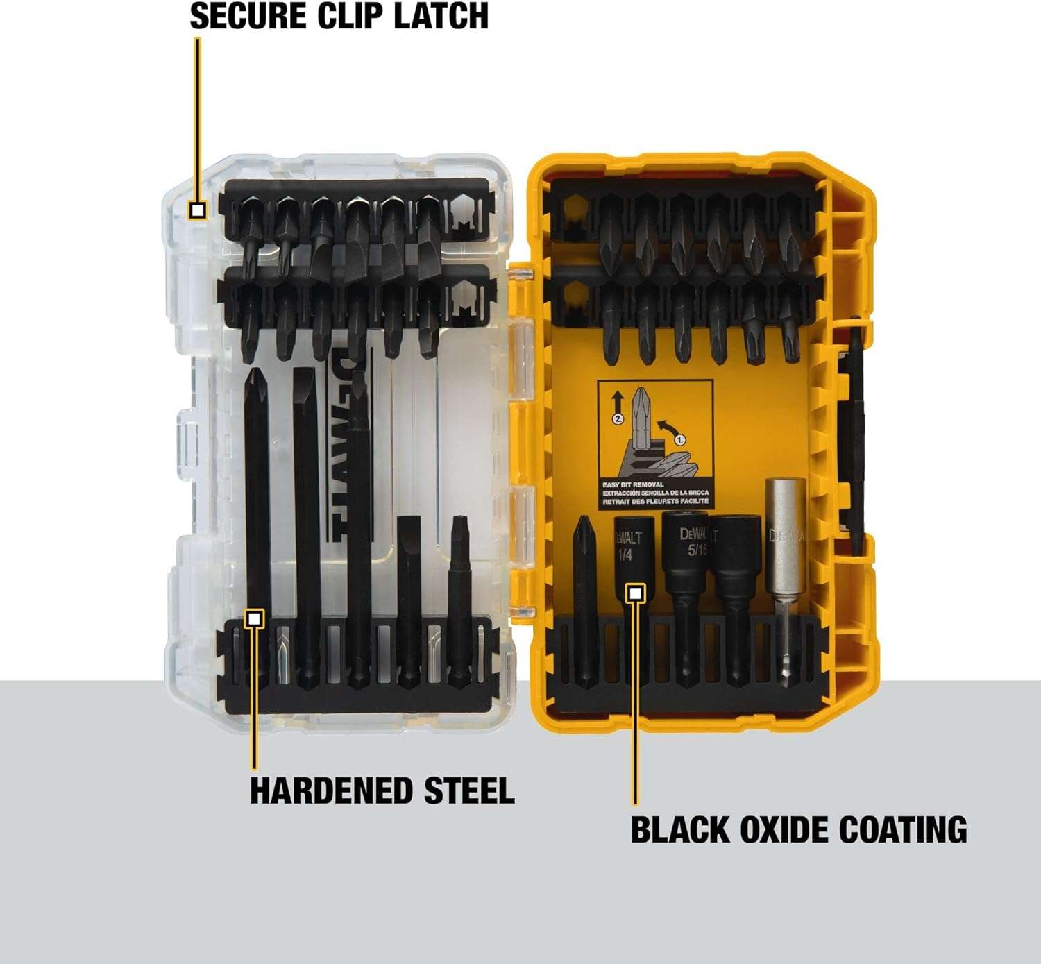 Juego de puntas y dados de impacto DEWALT (34 piezas) - Image 2