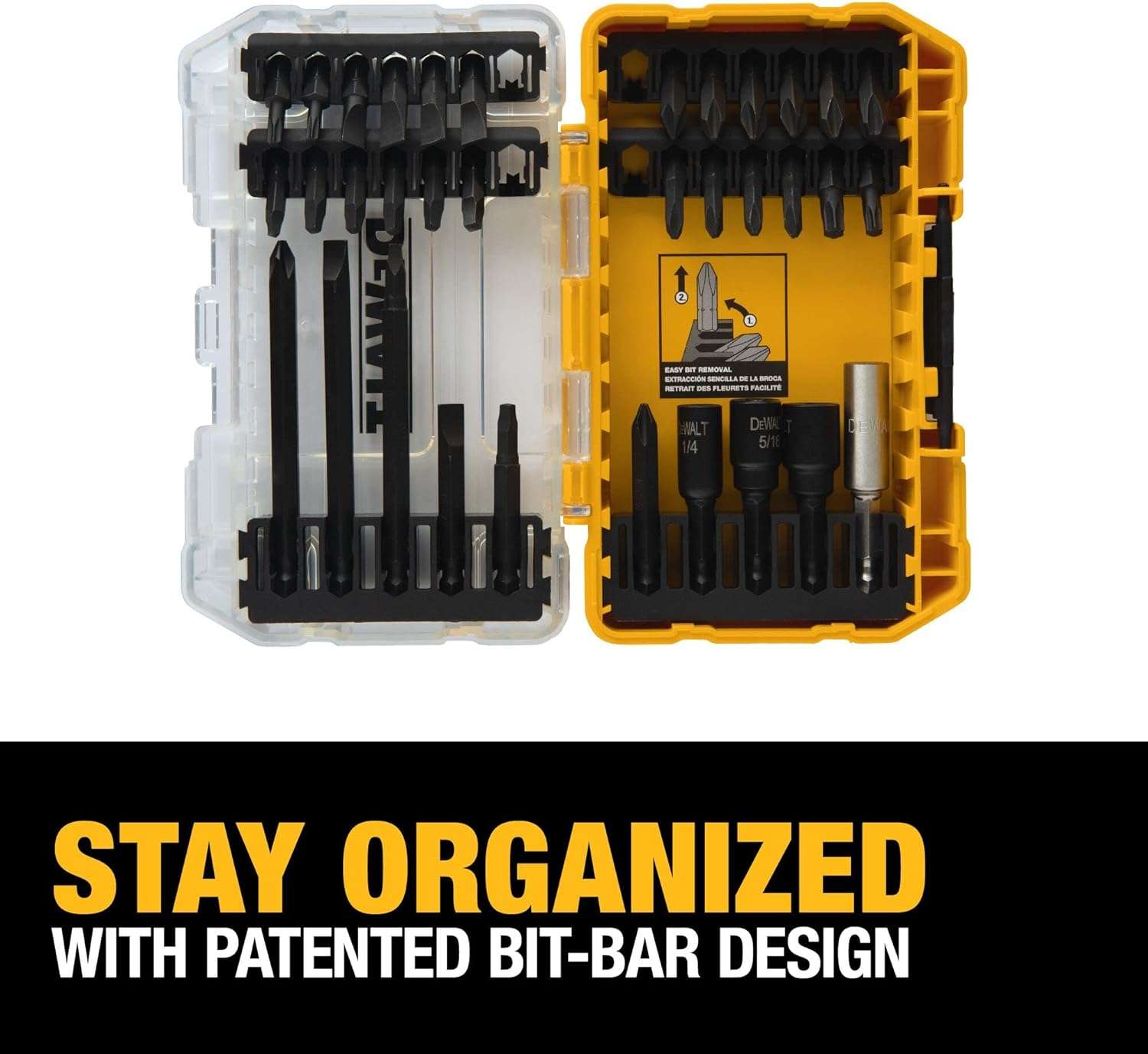 Juego de puntas y dados de impacto DEWALT (34 piezas) - Image 8