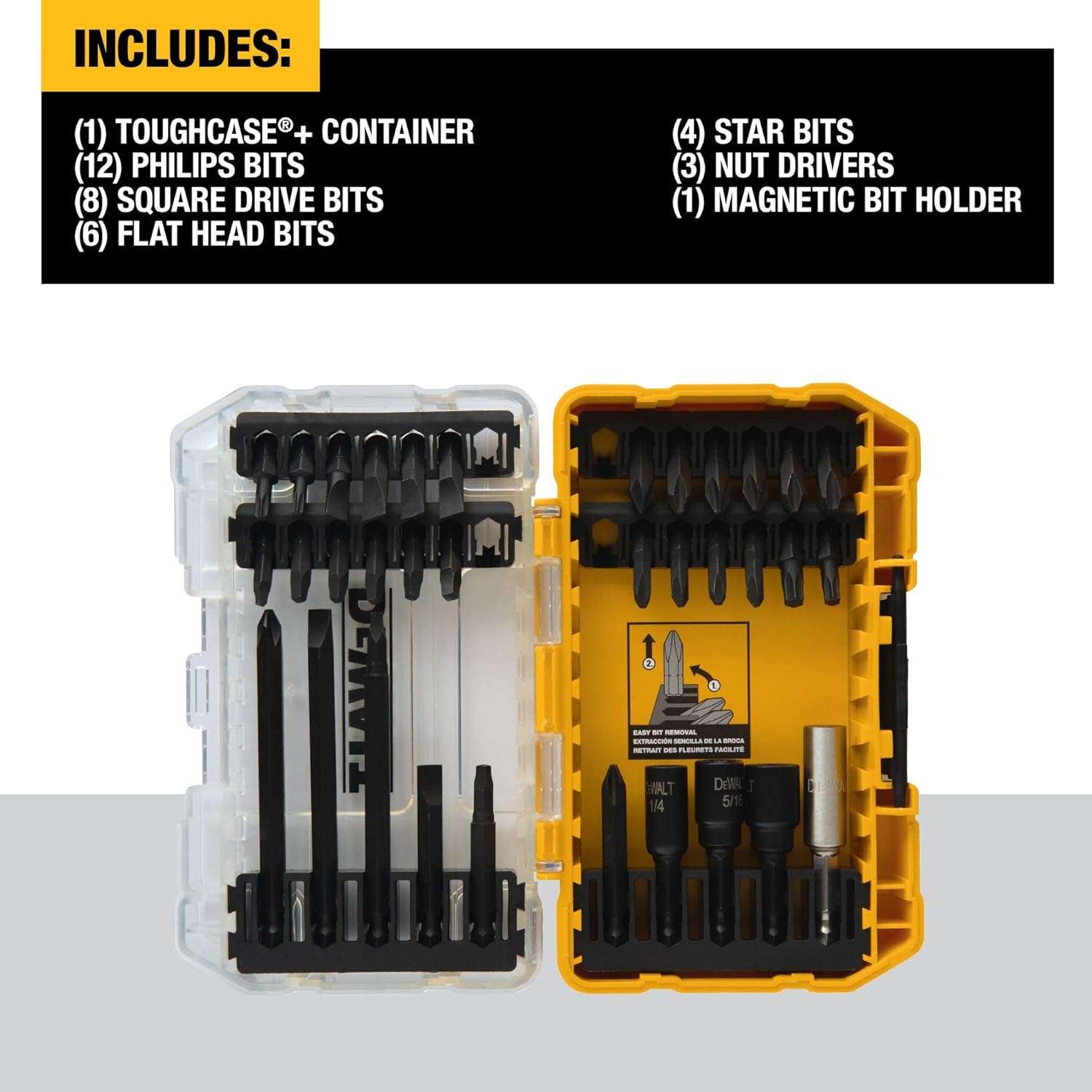 Juego de puntas y dados de impacto DEWALT (34 piezas) - Image 5
