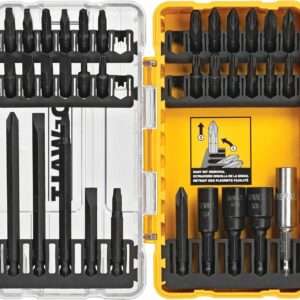 Juego de puntas y dados de impacto DEWALT (34 piezas)