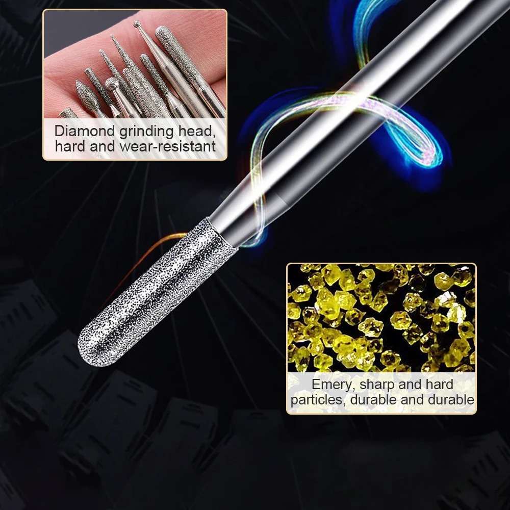 Kit 30 pzs punta diamante para Dremel - Image 6