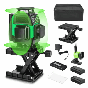 Nivel Láser 4D 16 líneas Shawty autonivelante (2 baterias, Control Remoto)