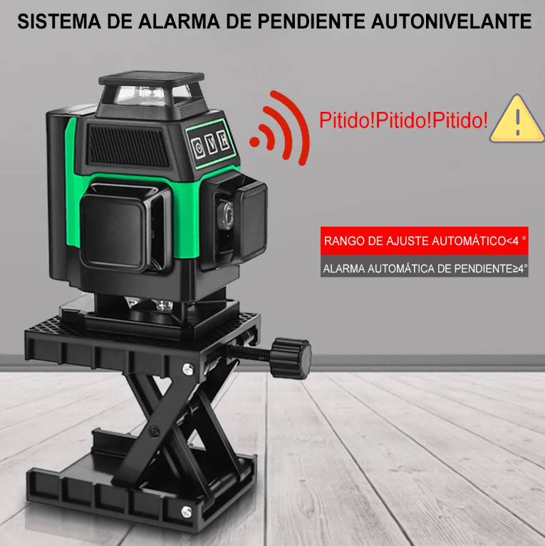 Nivel Láser 4D 16 líneas Shawty autonivelante (2 baterias, Control Remoto) - Image 5