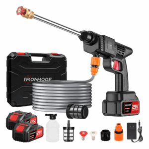 Hidrolavadora portátil inalámbrica (2 Baterias 21V & Estuche)