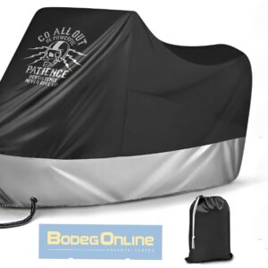 Funda motocicleta impermeable NEGRA XXL