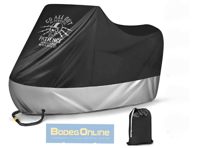Funda motocicleta impermeable NEGRA XXL