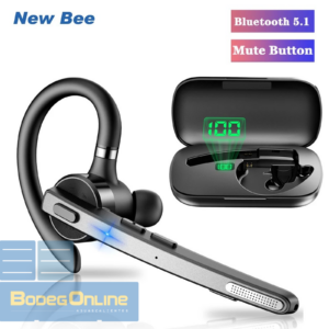 Manos Libres New Bee M53 Profesionales / power bank /Bluetooth 5.1 / Micrófono dual