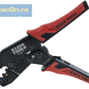 Pinza Ponchadora con matraca Klein Tools (Aislada, 10-22 AWG)