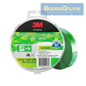 Cinta 3M doble cara transparente (19 mm x 5 m)