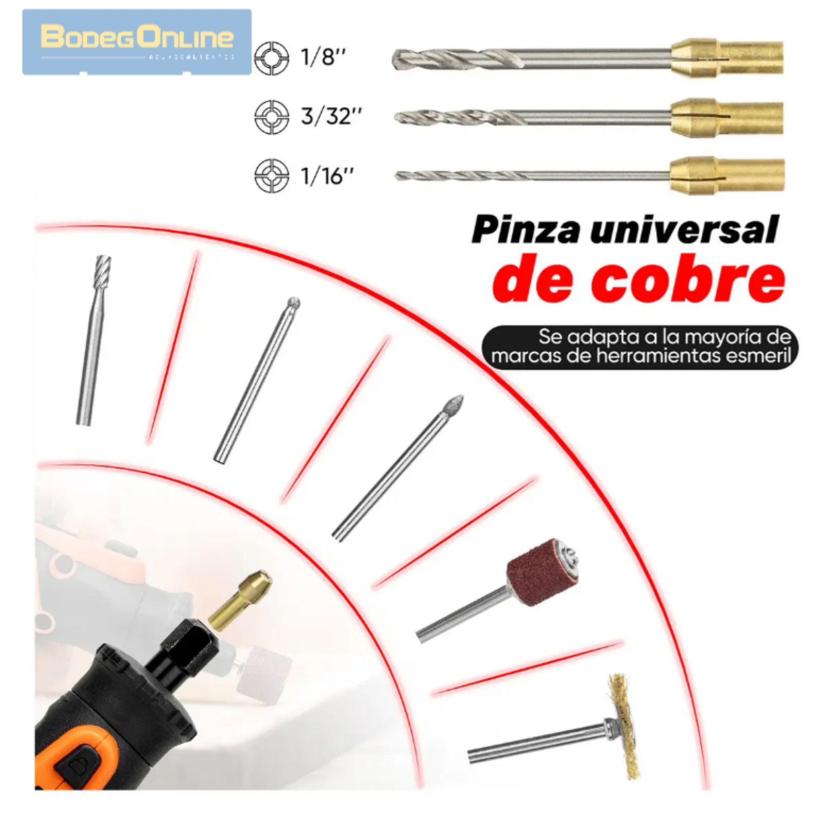 Estuche 508pz Shall para Dremel / Moto tool - Image 9