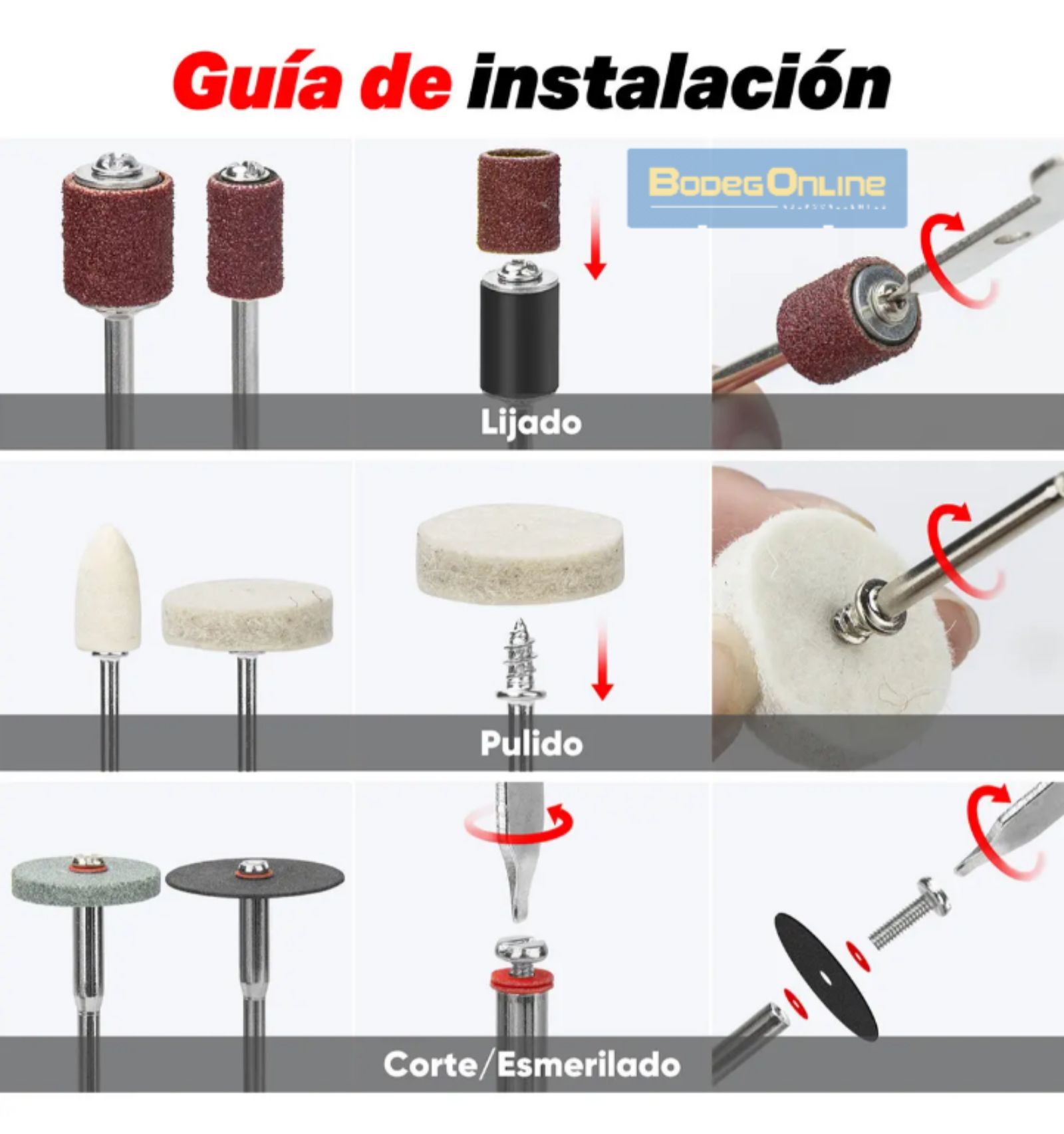 Estuche 508pz Shall para Dremel / Moto tool - Image 8