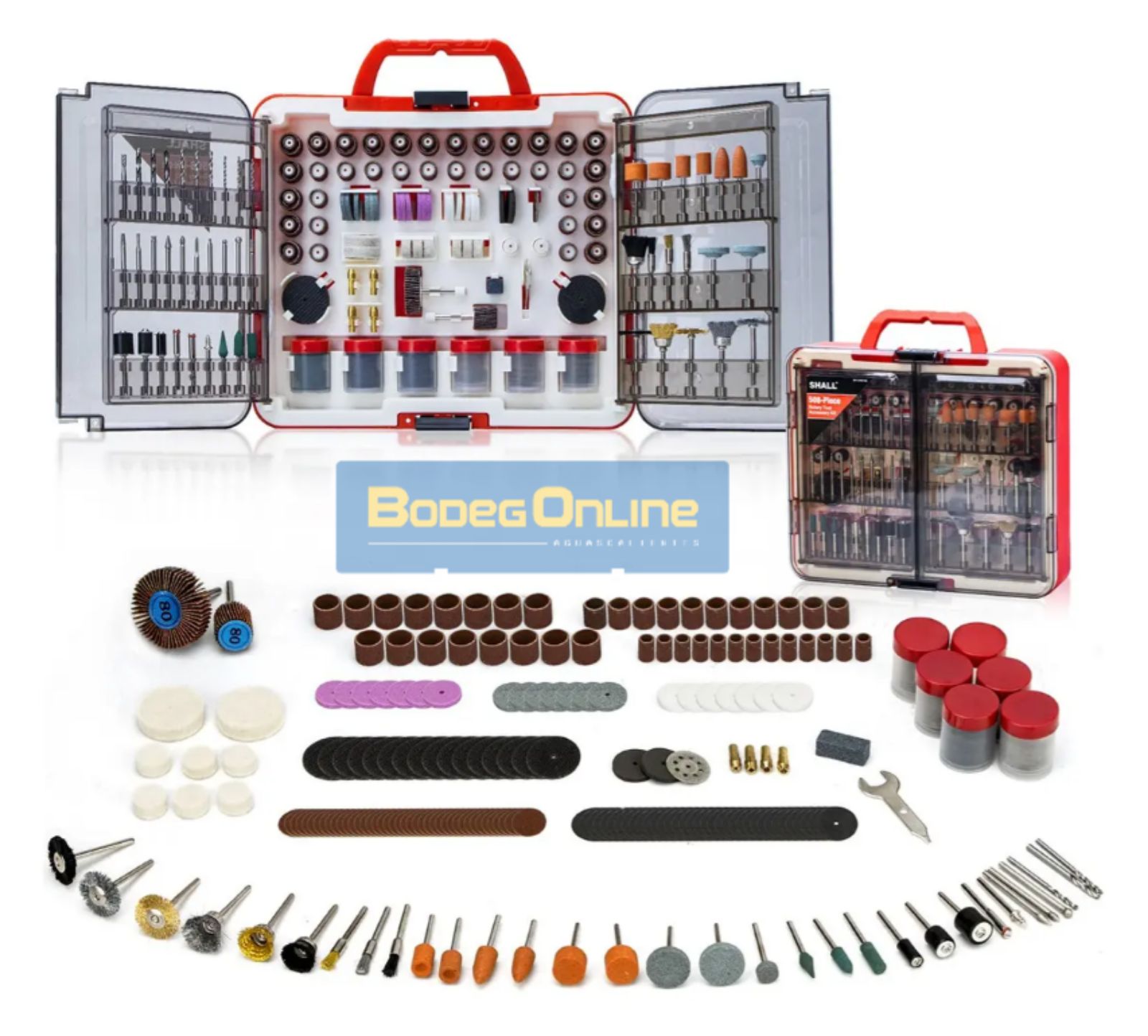 Estuche 508pz Shall para Dremel / Moto tool